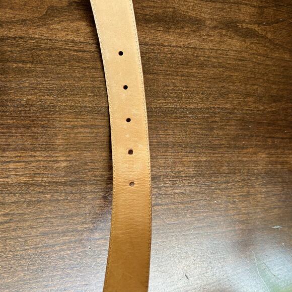 NWOT l.magnin vintage genuine lizard brown women’s size small belt - Picture 5 of 12